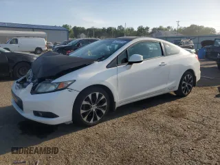 2013 Honda Civic Si with VIN 2HGFG4A58DH705493, listed as a Copart auction lot 62152615 with 117,850 mi miles and Salvage title. Bid and sale history available at DreamBid. Image 1.