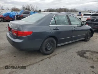 2005 Honda Accord LX with VIN 1HGCM56475A192707, listed as a Copart auction lot 47894425 with 239,487 mi miles and Salvage title. Bid and sale history available at DreamBid. Image 3.