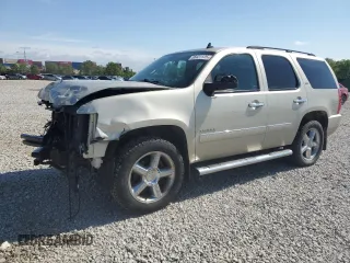 2014 Chevrolet Tahoe LTZ with VIN 1GNSKCE03ER201981, listed as a Copart auction lot 56421125 with 173,710 mi miles and Salvage title. Bid and sale history available at DreamBid. Image 1.
