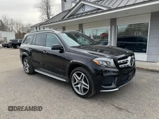 2017 Mercedes-Benz GLS 550 with VIN 4JGDF7DE7HA911930, listed as a Copart auction lot 43680344 with 160,020 mi miles and . Bid and sale history available at DreamBid. Image 1.