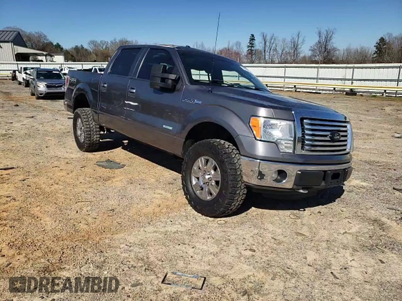 2011 Ford F-150 XLT with VIN 1FTFW1ET9BFC88005, listed as a Copart auction lot 49379465 with 154,459 mi miles and Salvage Title. Bid and sale history available at carsss.com. Image 10.