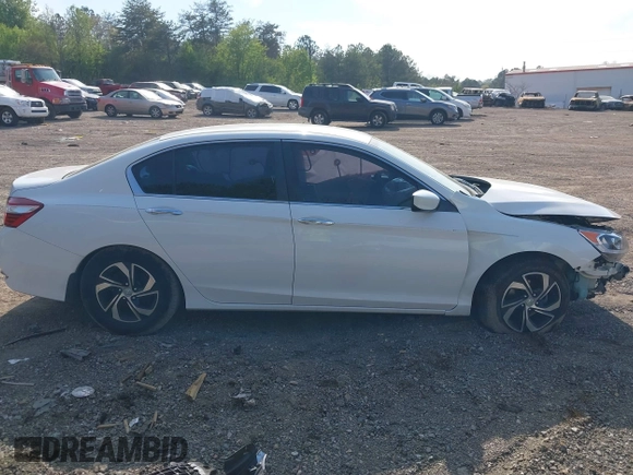 2016 Honda Accord Sedan LX with VIN 1HGCR2F38GA079682, listed as a IAAI auction lot 41883779 with 192,508 mi miles. Bid and sale history available at carsss.com. Image 13.