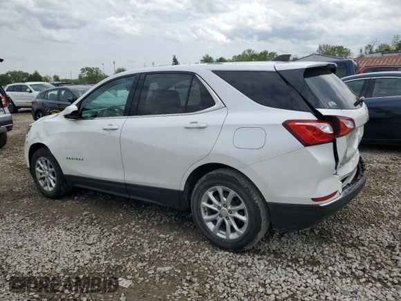 2018 Chevrolet Equinox LT with VIN 2GNAXJEV6J6291677, listed as a Copart auction lot 55017845 with 82,034 mi miles and Salvage Title. Bid and sale history available at DreamBid. Image 2.