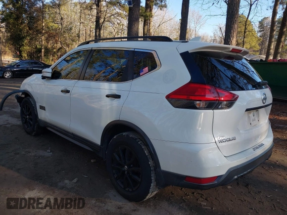 2017 Nissan Rogue SV with VIN 5N1AT2MV0HC769455, listed as a IAAI auction lot 41312862 with 131,399 mi miles and . Bid and sale history available at DreamBid. Image 3.