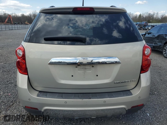 2010 Chevrolet Equinox LTZ with VIN 2CNALFEW7A6298580, listed as a Copart auction lot 53107975 with 169,096 mi miles and Salvage Title. Bid and sale history available at carsss.com. Image 6.