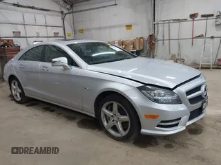 2012 Mercedes-Benz CLS 550 with VIN WDDLJ9BB9CA030891, listed as a IAAI auction lot 42067393 with 98,636 mi miles and . Bid and sale history available at DreamBid. Image 1.