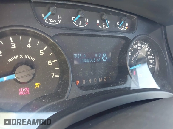2014 Ford F-150 XL with VIN 1FTFX1EF2EKE47983, listed as a IAAI auction lot 40238853 with 113,029 mi miles. Bid and sale history available at carsss.com. Image 7.