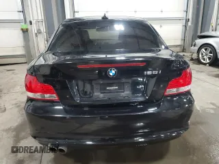 2011 BMW 1 Series 128i with VIN WBAUP9C58BVL90406, listed as a Copart auction lot 88237875 with 102,661 mi miles and Salvage title. Bid and sale history available at DreamBid. Image 6.