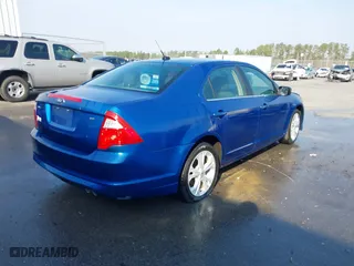 2012 Ford Fusion SE with VIN 3FAHP0HA9CR417509, listed as a IAAI auction lot 40708575 with 206,094 mi miles. Bid and sale history available at carsss.com. Image 4.