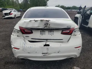 2015 Infiniti Q70 z VIN JN1BY1AR1FM561445, wystawiony jako Copart lot #58377655 z przebiegiem 202 174 mil mil oraz Szkoda całkowita • Salvage title. Historia ofert i sprzedaży dostępna na DreamBid. Obrazek 6.