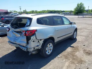 2017 Chevrolet Traverse LS with VIN 1GNKRFKD0HJ161222, listed as a IAAI auction lot 42110204 with 58,663 mi miles and . Bid and sale history available at DreamBid. Image 4.