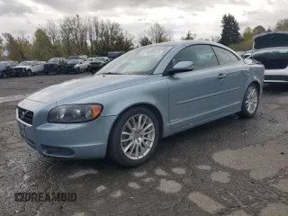 2007 Volvo C70 with VIN YV1MC68247J026004, listed as a Copart auction lot 78903064 with 118,059 mi miles and Salvage Title. Bid and sale history available at carsss.com. Image 1.
