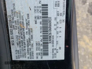 2006 Lincoln Zephyr z VIN 3LNHM26106R660031, wystawiony jako Copart lot #52025675 z przebiegiem 98 649 mil mil oraz Szkoda całkowita • Salvage title. Historia ofert i sprzedaży dostępna na DreamBid. Obrazek 12.