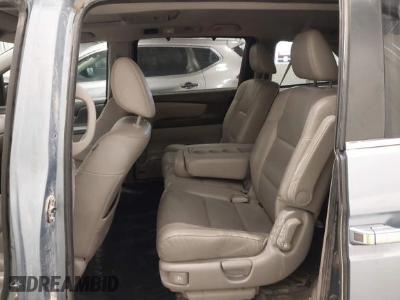 2013 Honda Odyssey EX-L with VIN 5FNRL5H67DB015512, listed as a IAAI auction lot 41758695 with 193,356 mi miles and . Bid and sale history available at carsss.com. Image 8.