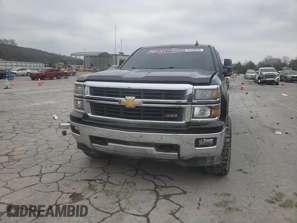 2015 Chevrolet Silverado 1500 LT with VIN 1GCVKREC2FZ276367, listed as a Copart auction lot 45243245 with 100,637 mi miles and Salvage Title. Bid and sale history available at carsss.com. Image 11.