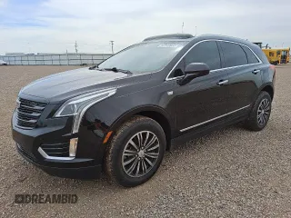 2017 Cadillac XT5 Luxury FWD with VIN 1GYKNBRS1HZ132972, listed as a Copart auction lot 49839735 with 96,568 mi miles and Clean Title. Bid and sale history available at carsss.com. Image 1.