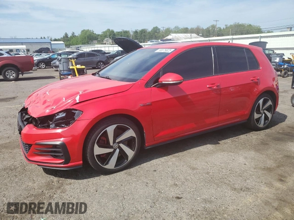 2020 Volkswagen GTI S с VIN 3VW5T7AU1LM006735, выставлен на аукционе Copart как лот 56875825 с пробегом 51 116 миль миль и Списание • Salvage title. История ставок и продаж доступна на DreamBid. Изображение 1.