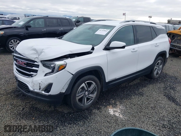 2020 GMC Terrain SLT z VIN 3GKALVEVXLL143417, wystawiony jako IAAI lot #41714662 z przebiegiem 97 634 mil mil oraz . Historia ofert i sprzedaży dostępna na DreamBid. Obrazek 17.