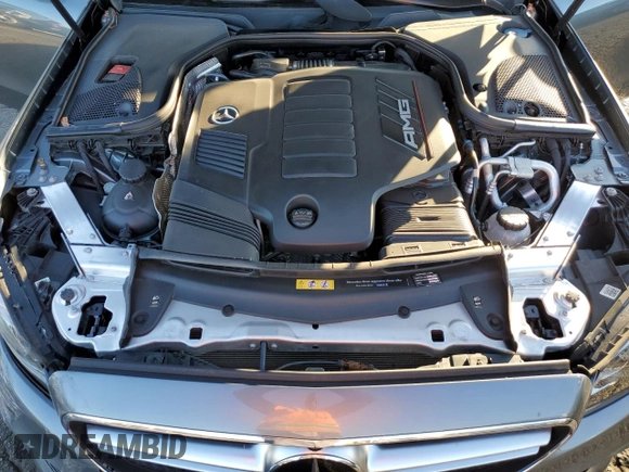2019 Mercedes-Benz E-Class AMG E 53 with VIN WDD1J6BB7KF088618, listed as a Copart auction lot 81645394 with 39,364 mi miles and Salvage Title. Bid and sale history available at carsss.com. Image 12.
