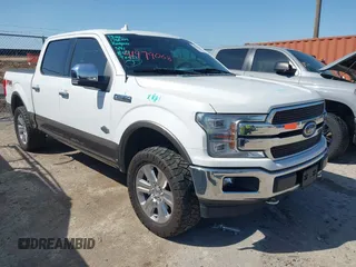 2020 Ford F-150 XL with VIN 1FTEW1E42LFC22448, listed as a IAAI auction lot 41979068 with 114,681 mi miles and . Bid and sale history available at DreamBid. Image 1.