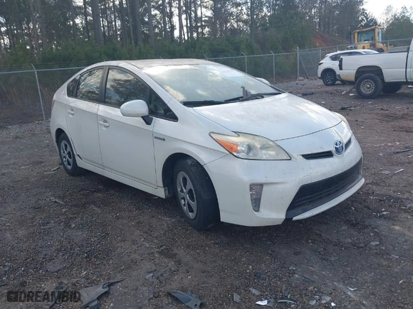 2012 Toyota Prius One with VIN JTDKN3DU4C5481290, listed as a IAAI auction lot 41529171 with NaN miles. Bid and sale history available at carsss.com. Image 1.