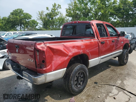 2007 Dodge Ram 2500 SLT with VIN 3D7KS28C77G759463, listed as a Copart auction lot 62766864 with 212,938 mi miles and Salvage Title. Bid and sale history available at carsss.com. Image 3.