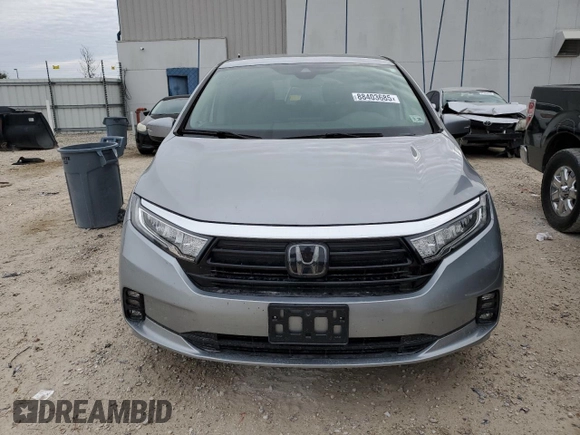 2021 Honda Odyssey EX with VIN 5FNRL6H59MB044233, listed as a Copart auction lot 88403685 with 38,094 mi miles and Salvage Title. Bid and sale history available at DreamBid. Image 5.