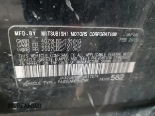 2015 Mitsubishi Lancer GT with VIN JA32U8FW0FU017274, listed as a Copart auction lot 44810495 with 114,102 mi miles and Salvage Title. Bid and sale history available at carsss.com. Image 13.