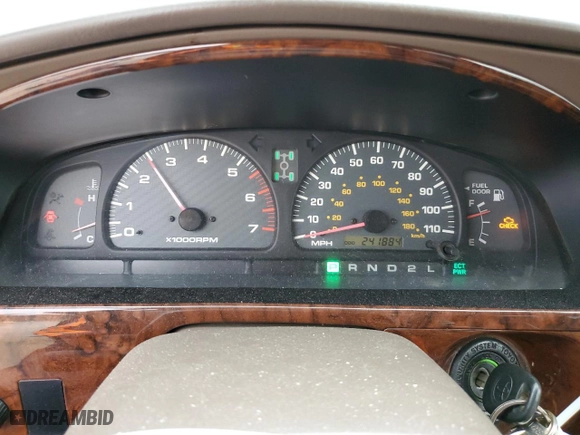 2000 Toyota 4Runner Limited with VIN JT3HN87RXY0281831, listed as a Copart auction lot 43732745 with 241,884 mi miles and Salvage Title. Bid and sale history available at carsss.com. Image 9.