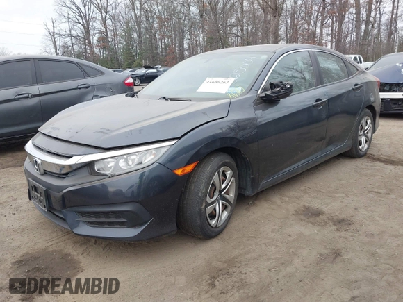2017 Honda Civic Sedan LX with VIN 19XFC2F59HE225004, listed as a IAAI auction lot 41659263 with 77,829 mi miles. Bid and sale history available at carsss.com. Image 17.