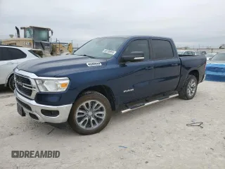 2021 Ram 1500 Big Horn z VIN 1C6RREFT3MN631465, wystawiony jako Copart lot #46136915 z przebiegiem 70 829 mil mil oraz Szkoda całkowita • Salvage title. Historia ofert i sprzedaży dostępna na DreamBid. Obrazek 1.