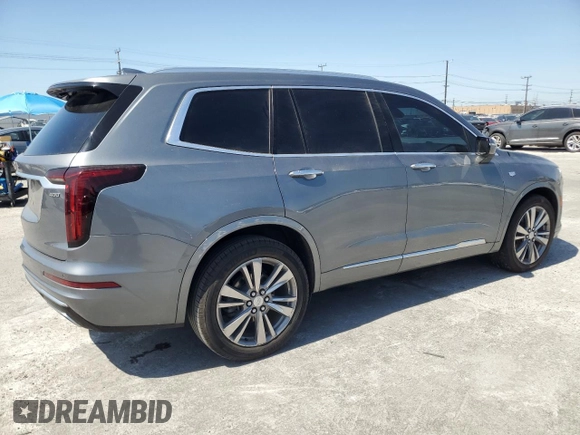 2021 Cadillac XT6 Premium Luxury with VIN 1GYKPCRS9MZ219271, listed as a Copart auction lot 51994715 with 44,616 mi miles and Salvage title. Bid and sale history available at DreamBid. Image 3.