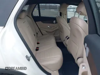 2018 Mercedes-Benz GLC with VIN WDC0G4KB6JV095440, listed as a IAAI auction lot 41675208 with 83,646 mi miles. Bid and sale history available at carsss.com. Image 8.