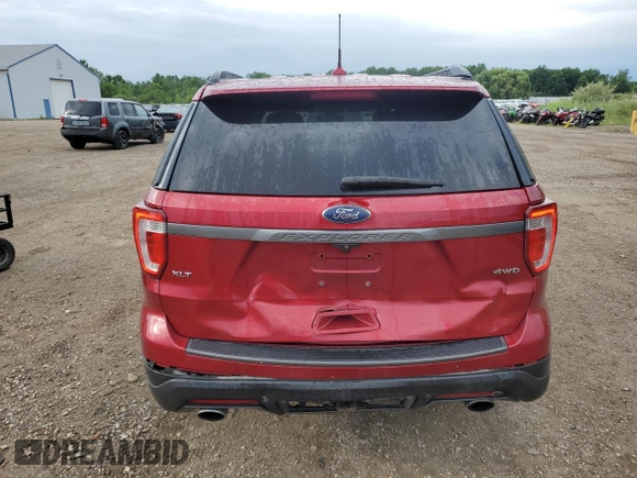 2018 Ford Explorer XLT с VIN 1FM5K8D82JGC04222, выставлен на аукционе Copart как лот 65341865 с пробегом 123 742 миль миль и Списание • Salvage title. История ставок и продаж доступна на DreamBid. Изображение 6.