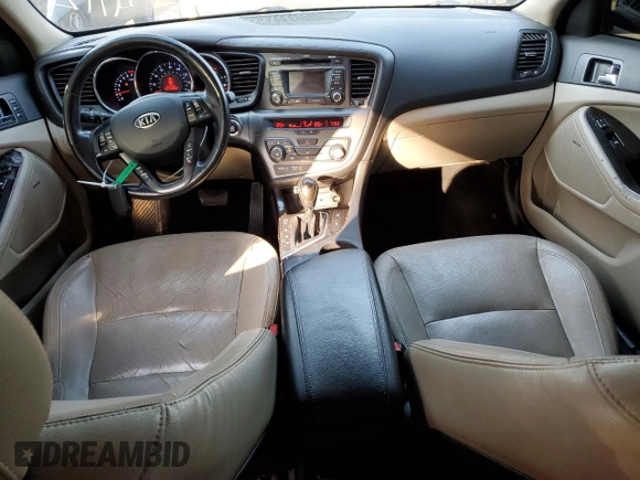 2012 Kia Optima EX with VIN 5XXGN4A74CG009290, listed as a Copart auction lot 50967574 with 217,906 mi miles and Salvage Title. Bid and sale history available at carsss.com. Image 8.