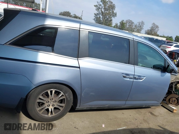 2012 Honda Odyssey EX-L с VIN 5FNRL5H68CB099810, выставлен на аукционе IAAI как лот 42127195 с пробегом 373 830 миль миль и . История ставок и продаж доступна на DreamBid. Изображение 14.
