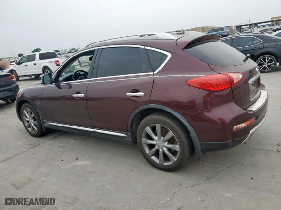 2017 Infiniti QX50 with VIN JN1BJ0RPXHM384527, listed as a Copart auction lot 53743655 with 116,572 mi miles and Salvage Title. Bid and sale history available at carsss.com. Image 2.