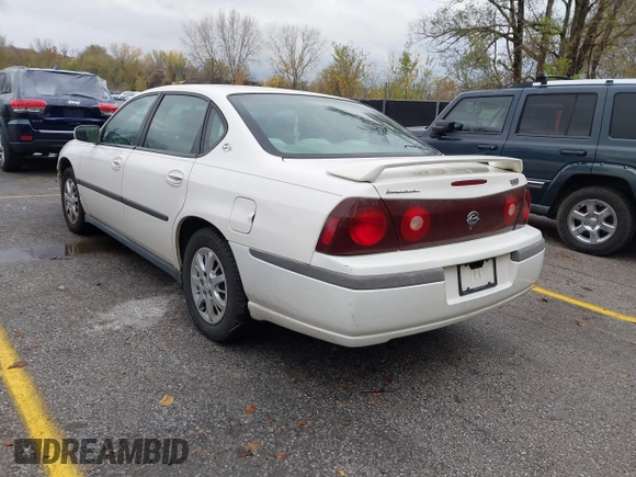 2004 Chevrolet Impala with VIN 2G1WF52E549107712, listed as a IAAI auction lot 40848123 with 115,053 mi miles and . Bid and sale history available at DreamBid. Image 3.