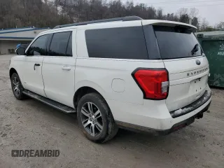 2022 Ford Expedition Max XLT with VIN 1FMJK1JT1NEA28411, listed as a Copart auction lot 45033165 with 80,758 mi miles and Salvage title. Bid and sale history available at DreamBid. Image 2.