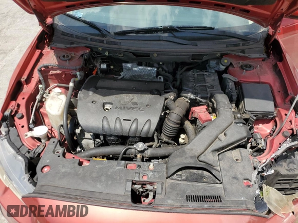 2011 Mitsubishi Lancer ES with VIN JA32U2FU9BU040543, listed as a Copart auction lot 55627275 with 126,853 mi miles and Salvage Title. Bid and sale history available at DreamBid. Image 11.
