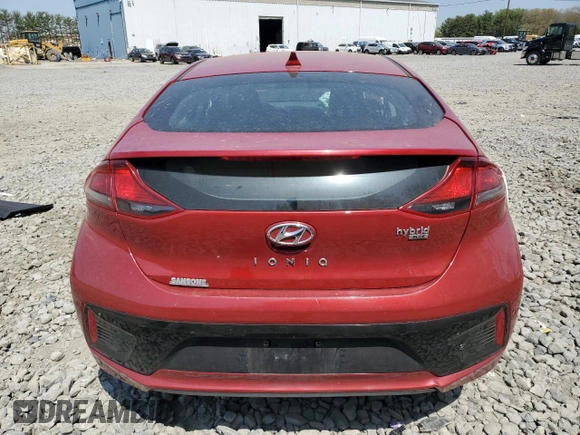 2019 Hyundai Ioniq Blue z VIN KMHC65LC5KU128269, wystawiony jako Copart lot #54144195 z przebiegiem 89 831 mil mil oraz Szkoda całkowita • Salvage title. Historia ofert i sprzedaży dostępna na DreamBid. Obrazek 6.