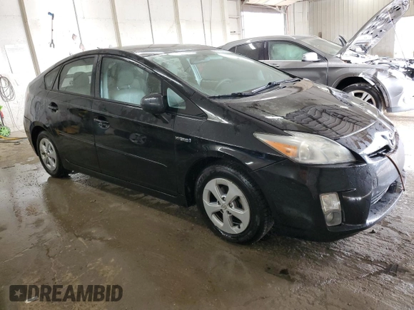 2011 Toyota Prius I with VIN JTDKN3DU2B5320872, listed as a Copart auction lot 80143054 with 181,635 mi miles and Salvage Title. Bid and sale history available at DreamBid. Image 4.