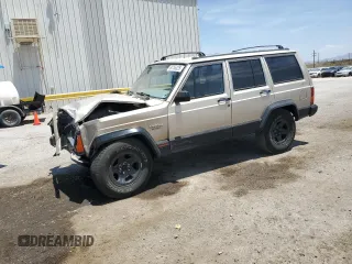 1993 Jeep Cherokee Sport z VIN 1J4FJ68S5PL642734, wystawiony jako Copart lot #60755325 z przebiegiem 259 553 mil mil oraz Szkoda całkowita • Salvage title. Historia ofert i sprzedaży dostępna na DreamBid. Obrazek 1.