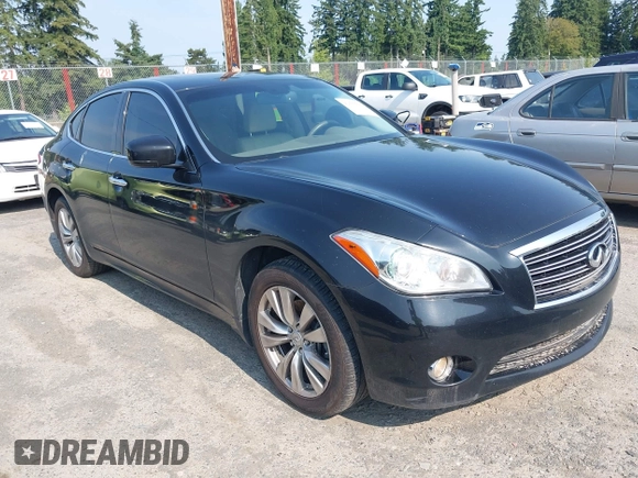 2012 Infiniti M with VIN JN1BY1AR4CM396129, listed as a IAAI auction lot 42555601 with 131,852 mi miles and . Bid and sale history available at DreamBid. Image 1.
