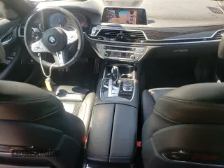 2020 BMW 7 Series 740i xDrive z VIN WBA7T4C03LGF97150, wystawiony jako Copart lot #65481534 z przebiegiem 49 705 mil mil oraz Szkoda całkowita • Salvage title. Historia ofert i sprzedaży dostępna na DreamBid. Obrazek 8.