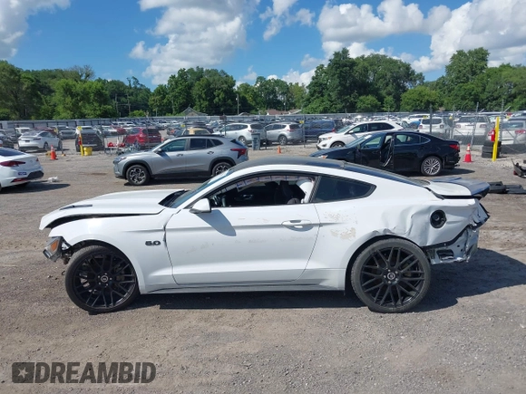 2017 Ford Mustang GT z VIN 1FA6P8CF8H5332597, wystawiony jako IAAI lot #42759541 z przebiegiem 23 638 mil mil oraz . Historia ofert i sprzedaży dostępna na DreamBid. Obrazek 14.