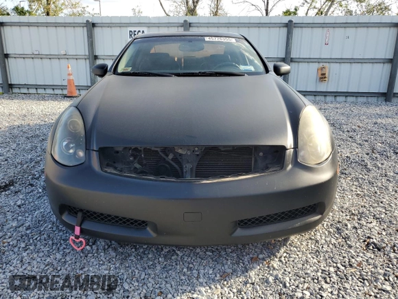 2004 Infiniti G35 Coupe w/Leather with VIN JNKCV54E34M823259, listed as a Copart auction lot 45776355 with 133,532 mi miles and Salvage Title. Bid and sale history available at carsss.com. Image 5.