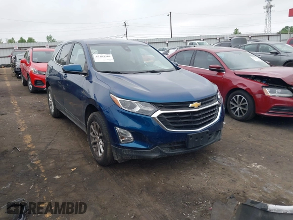 2021 Chevrolet Equinox LT z VIN 3GNAXUEV7ML351919, wystawiony jako IAAI lot #42109386 z przebiegiem 84 815 mil mil oraz . Historia ofert i sprzedaży dostępna na DreamBid. Obrazek 1.