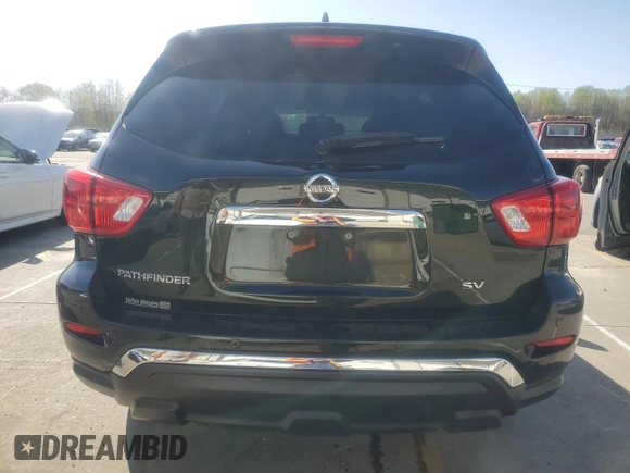 2020 Nissan Pathfinder SV with VIN 5N1DR2BN1LC577579, listed as a Copart auction lot 52199325 with 101,479 mi miles and Salvage title. Bid and sale history available at DreamBid. Image 6.