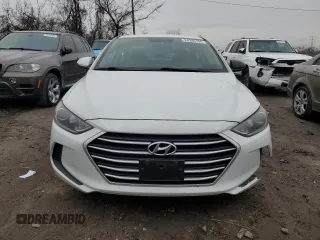 2017 Hyundai Elantra SE with VIN 5NPD84LF9HH119536, listed as a Copart auction lot 84386104 with 91,672 mi miles and Salvage title. Bid and sale history available at DreamBid. Image 5.